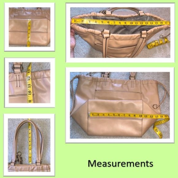 Calvin Klein Beige Tote Handbag - Picture 5 of 6